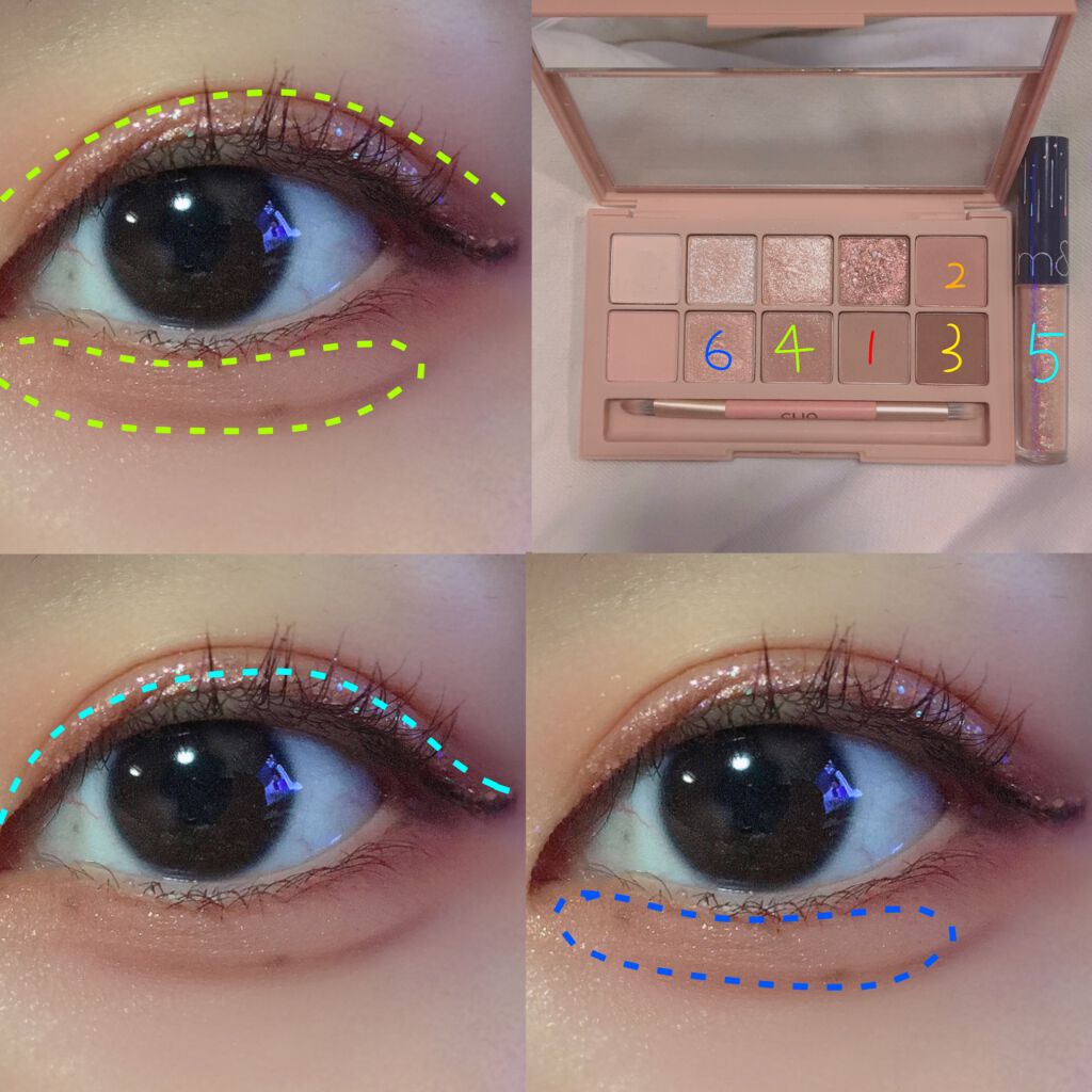 プロ アイ パレット/CLIO/アイシャドウパレットを使ったクチコミ(3枚目)