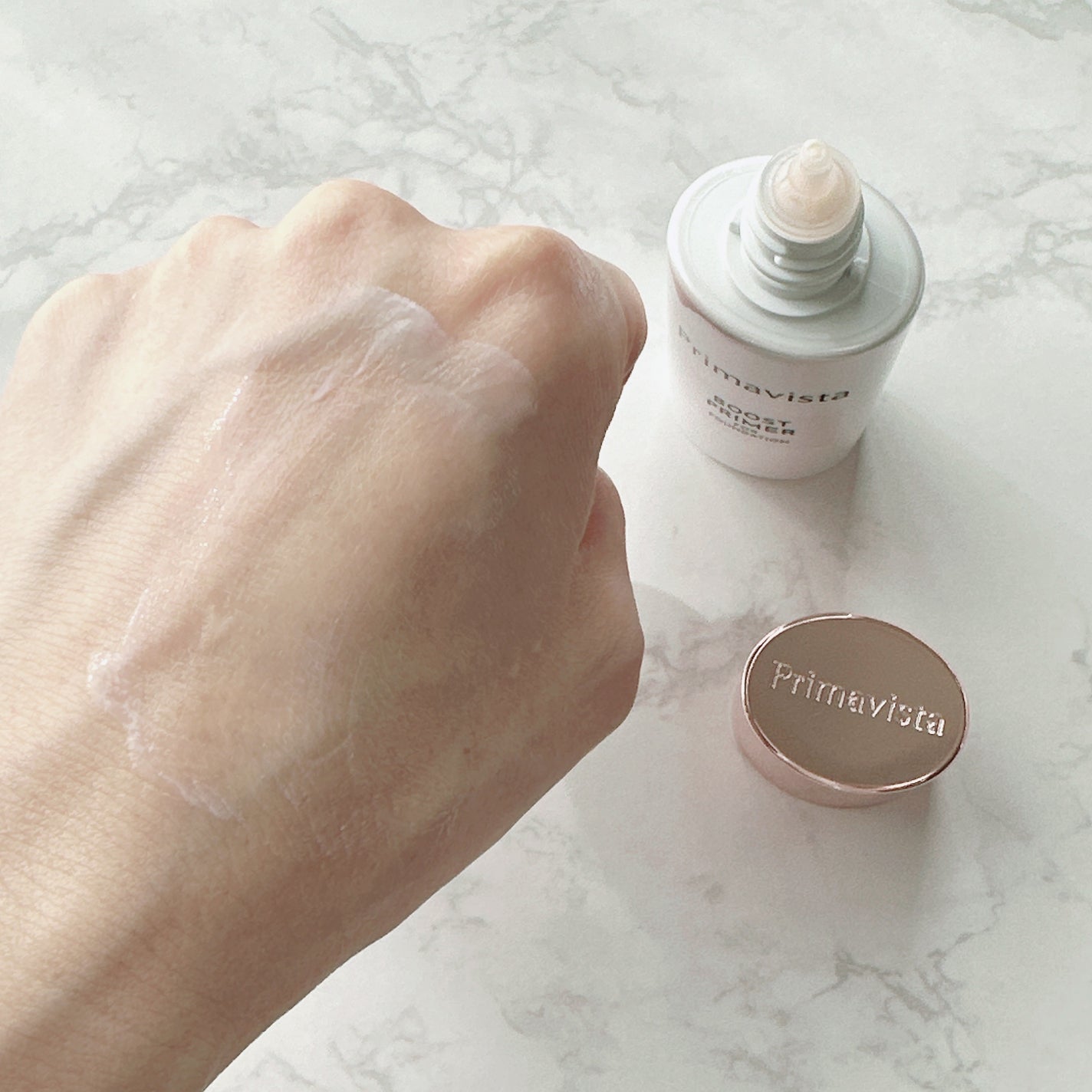 ファンデブースト<皮脂くずれ防止>/プリマヴィスタ/化粧下地を使ったクチコミ(2枚目)