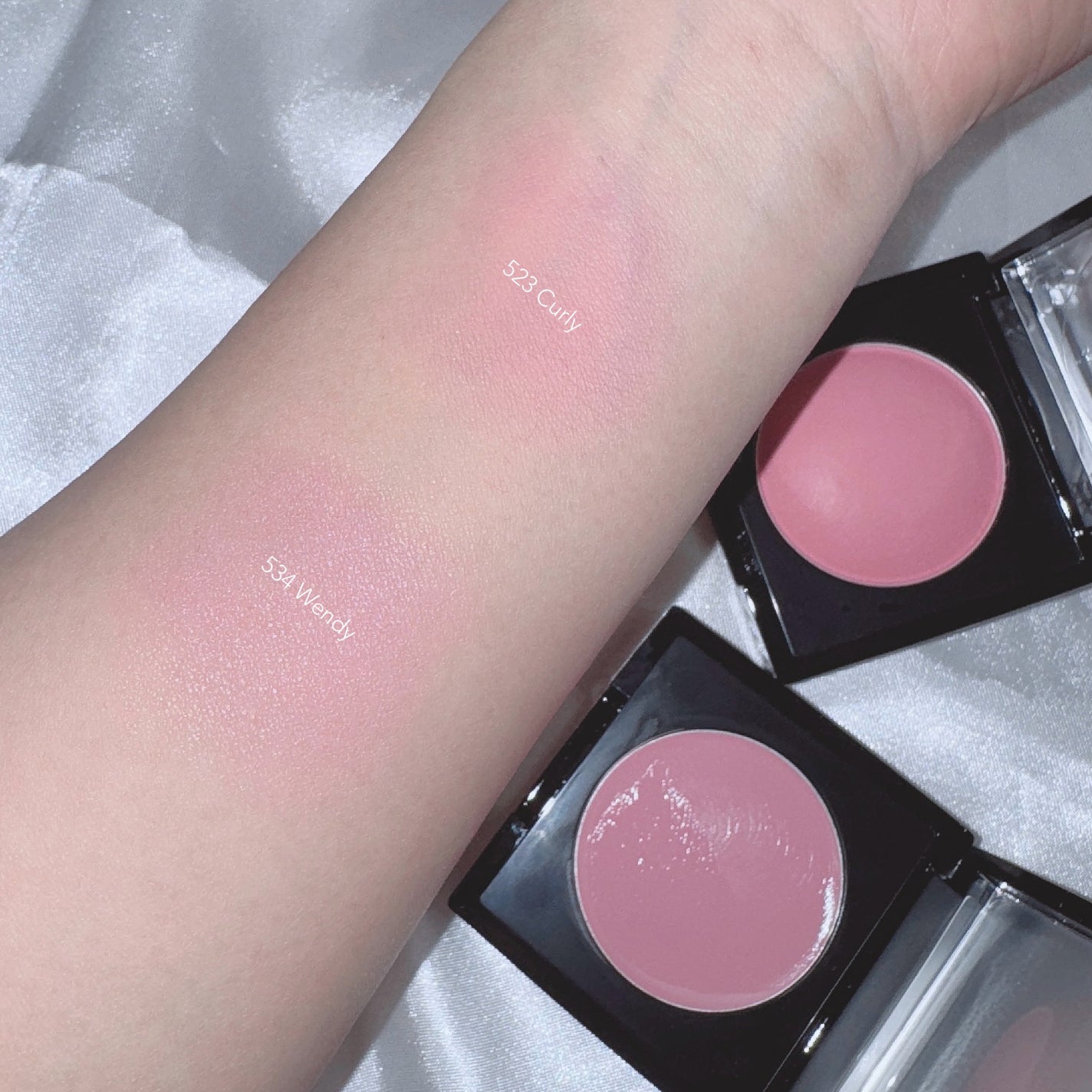 (Peter&Wendy Collection) Be My Wendy Marshmallow Blusher/Dinto/ジェル・クリームチークを使ったクチコミ(3枚目)