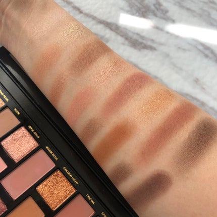 ボーン ディス ウェイ ザ ナチュラル ヌード アイシャドウ パレット/Too Faced/アイシャドウパレットを使ったクチコミ(3枚目)