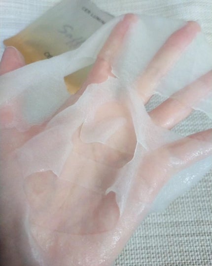 ルミナスマスク   (ケアクリーム付き) /cerXcer/シートマスク・パックを使ったクチコミ(2枚目)