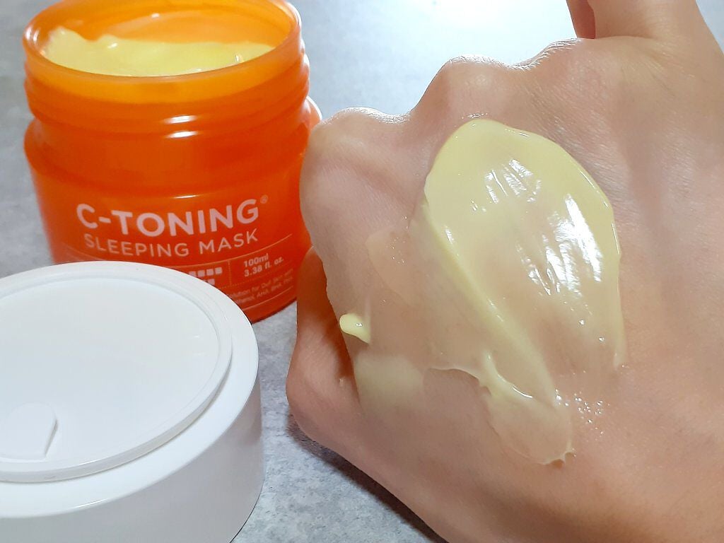 C-TONING SLEEPING MASK  /Nightingale(ナイチンゲール)/フェイスクリームを使ったクチコミ(1枚目)