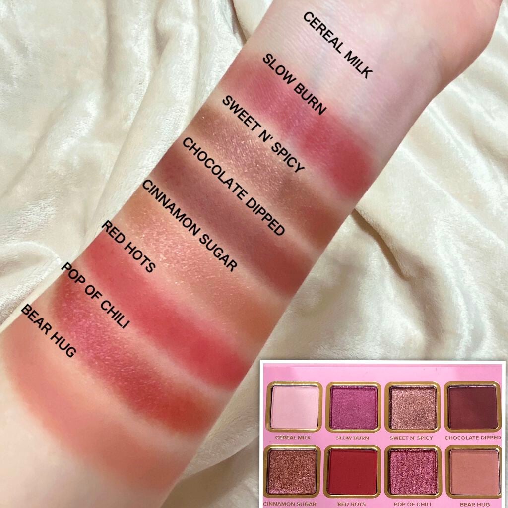 シナモン ベア メイクアップ コレクション/Too Faced/アイシャドウパレットを使ったクチコミ(4枚目)