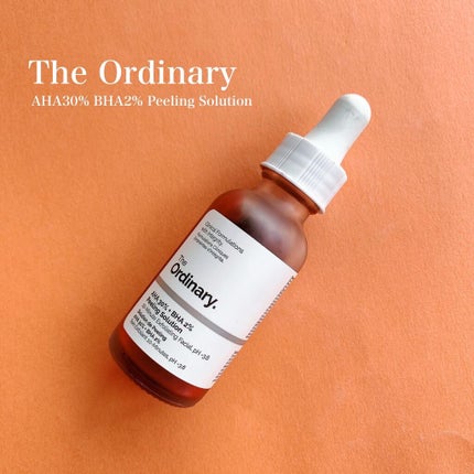 AHA 30% + BHA 2% Peeling Solution/The Ordinary/ピーリングを使ったクチコミ(2枚目)