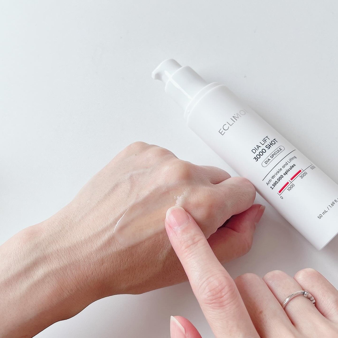 ダイヤリフト3000ショット/ECLIMOI/フェイスクリームを使ったクチコミ(3枚目)
