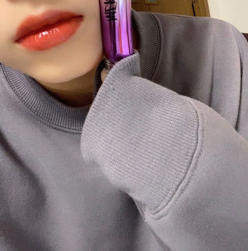 ぷるぷるしずくちゃん on LIPS 「MERZYのリップ💄Qoo10で買ってつけたのは10番の色だけ..」(1枚目)