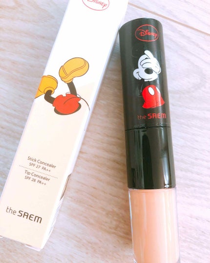 カバーパーフェクション アイディールコンシーラー デュオ/the SAEM/スティックコンシーラーを使ったクチコミ(1枚目)