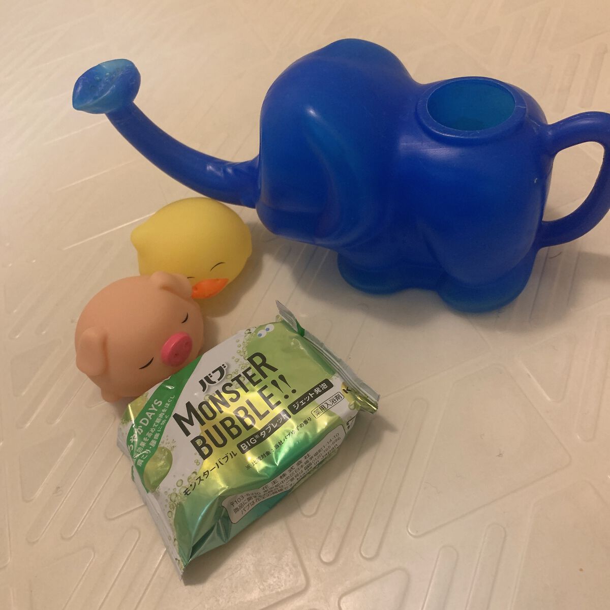 モンスターバブル かろやかDAYS /バブ/炭酸系入浴剤を使ったクチコミ(3枚目)