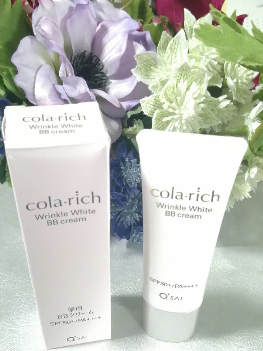 リンクルホワイトBBクリーム/コラリッチ/BBクリームを使ったクチコミ（1枚目）