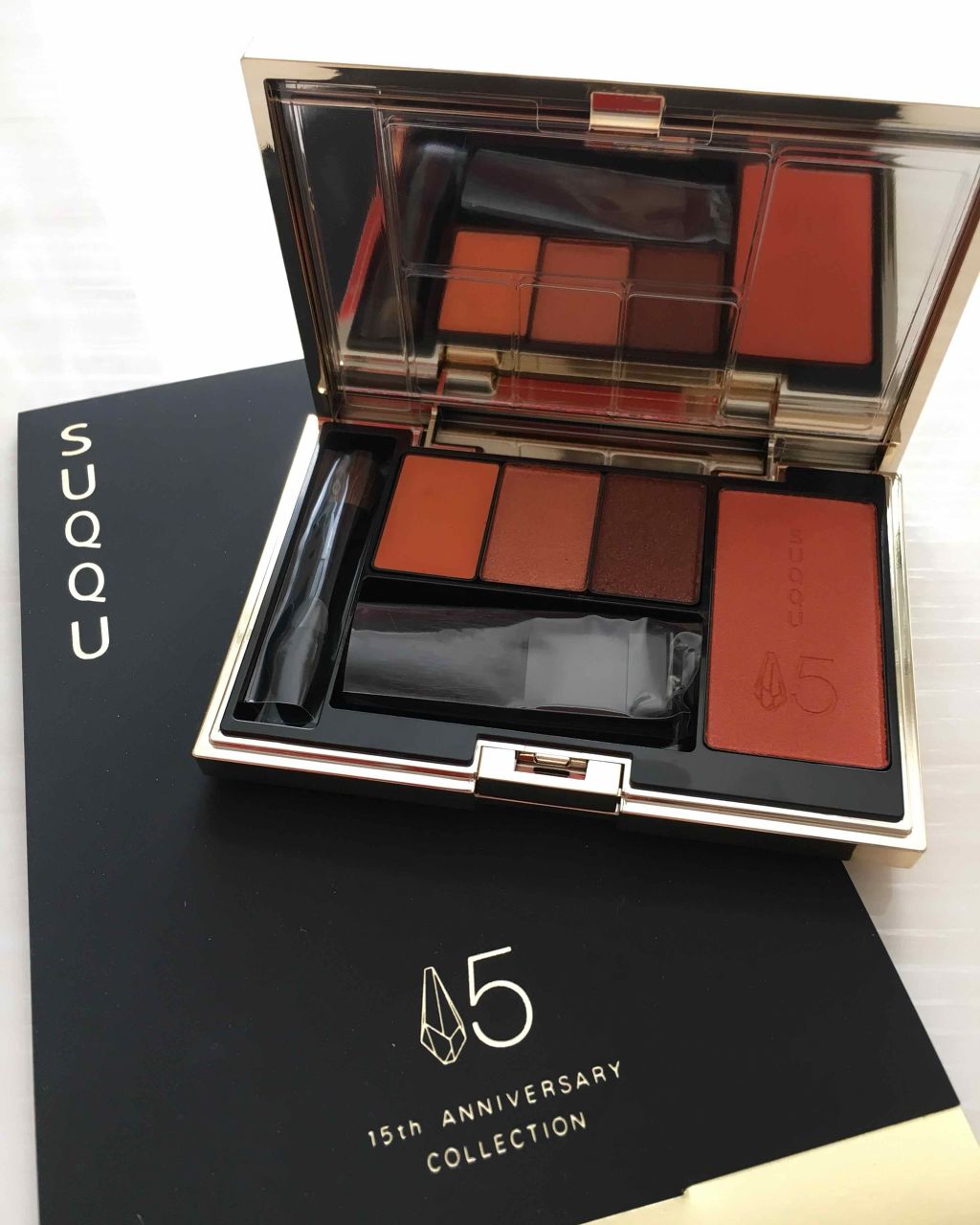 2018 15th アニバーサリー カラー コンパクト/SUQQU/アイシャドウパレットを使ったクチコミ（1枚目）