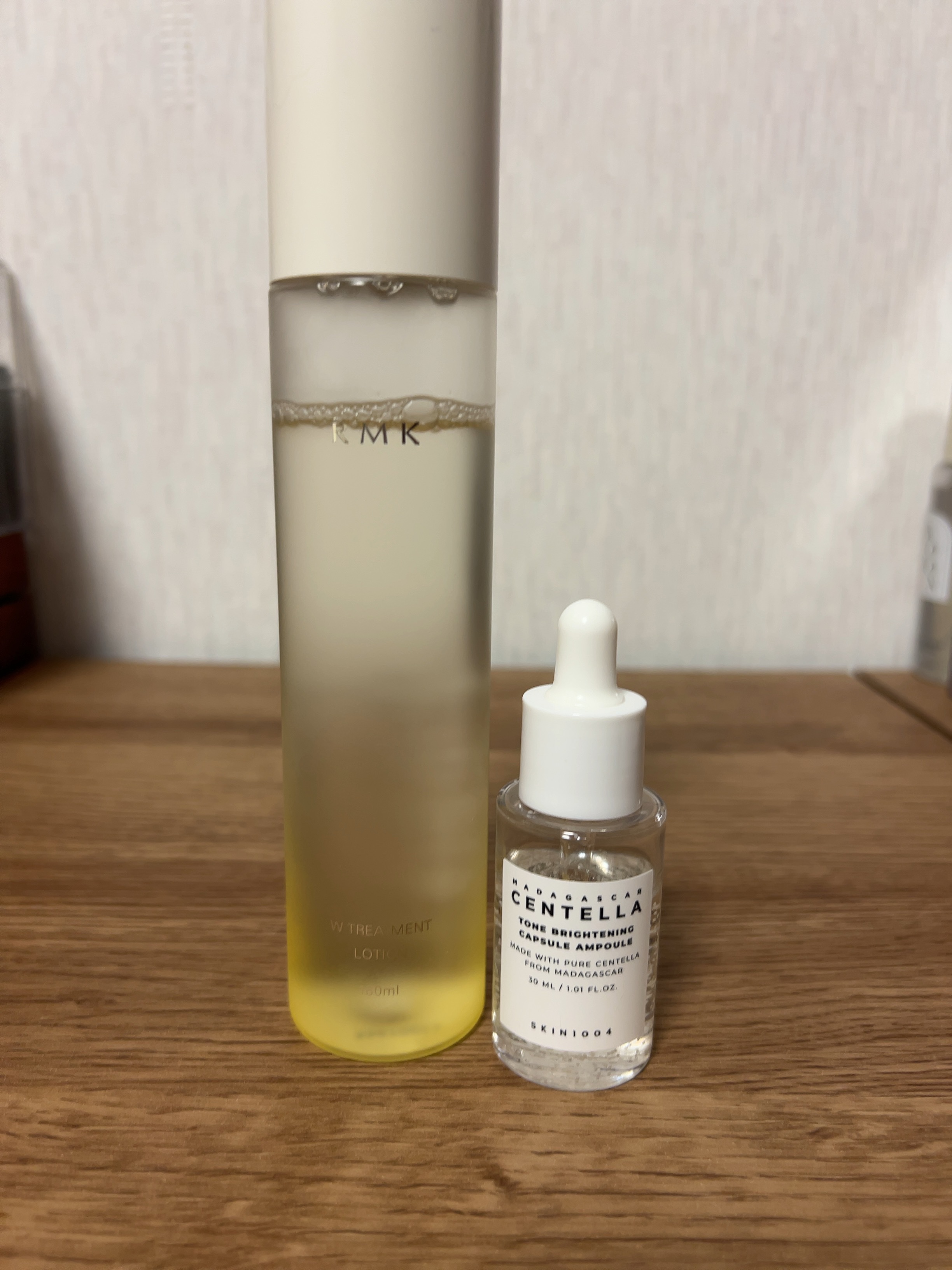 トーンブライトニング カプセルアンプル/SKIN1004/美容液を使ったクチコミ（1枚目）