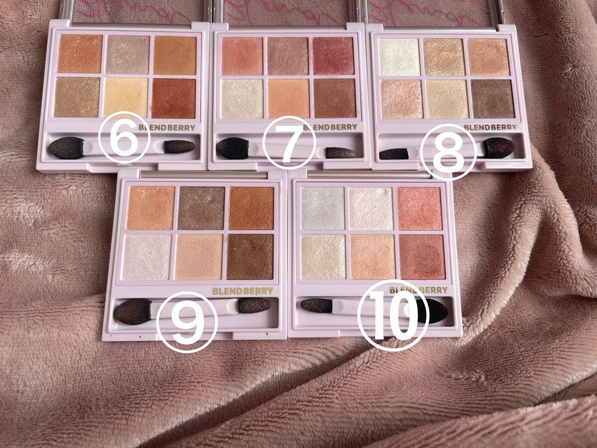 オーラクリエイション/BLEND BERRY/アイシャドウパレットを使ったクチコミ(2枚目)
