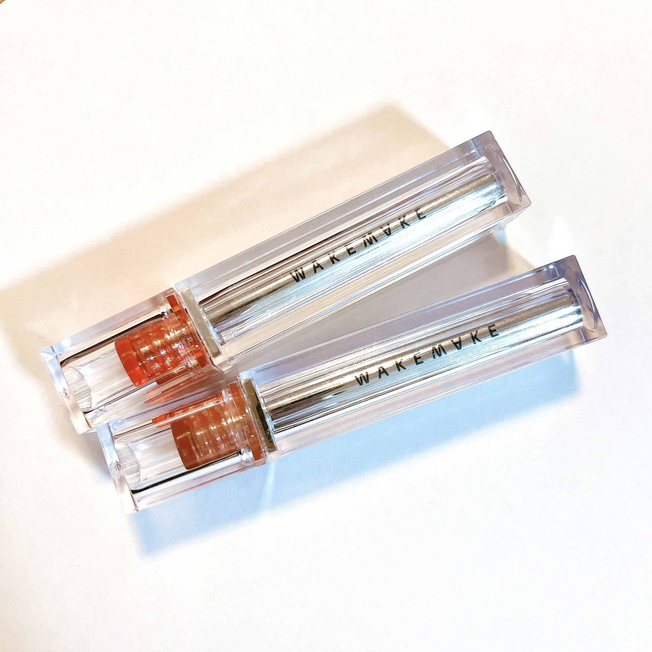 デュイジェルグロウティント 03 チルアップコーラル/wakemake/リップティントを使ったクチコミ（1枚目）