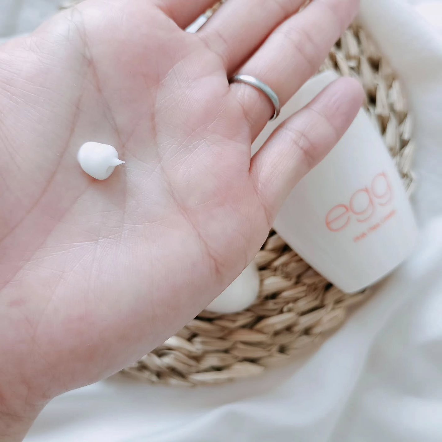 毛穴レスむき卵肌クリーム/A’pieu/フェイスクリームを使ったクチコミ(3枚目)