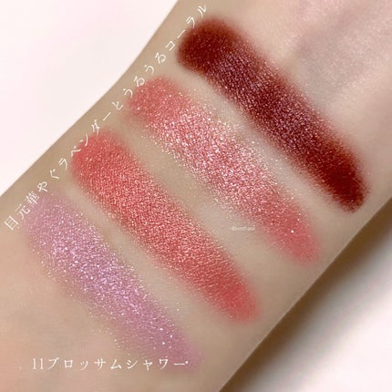 シルキースフレアイズ/キャンメイク/アイシャドウパレットを使ったクチコミ(4枚目)