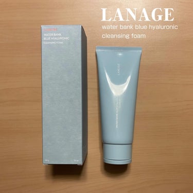 LANEIGE ウォーターバンク クレンジングフォームのクチコミ「@cosme 当選品です。

随分前にラネージュのクレンジング3種類を当選していましたが、クレ.....」（1枚目）