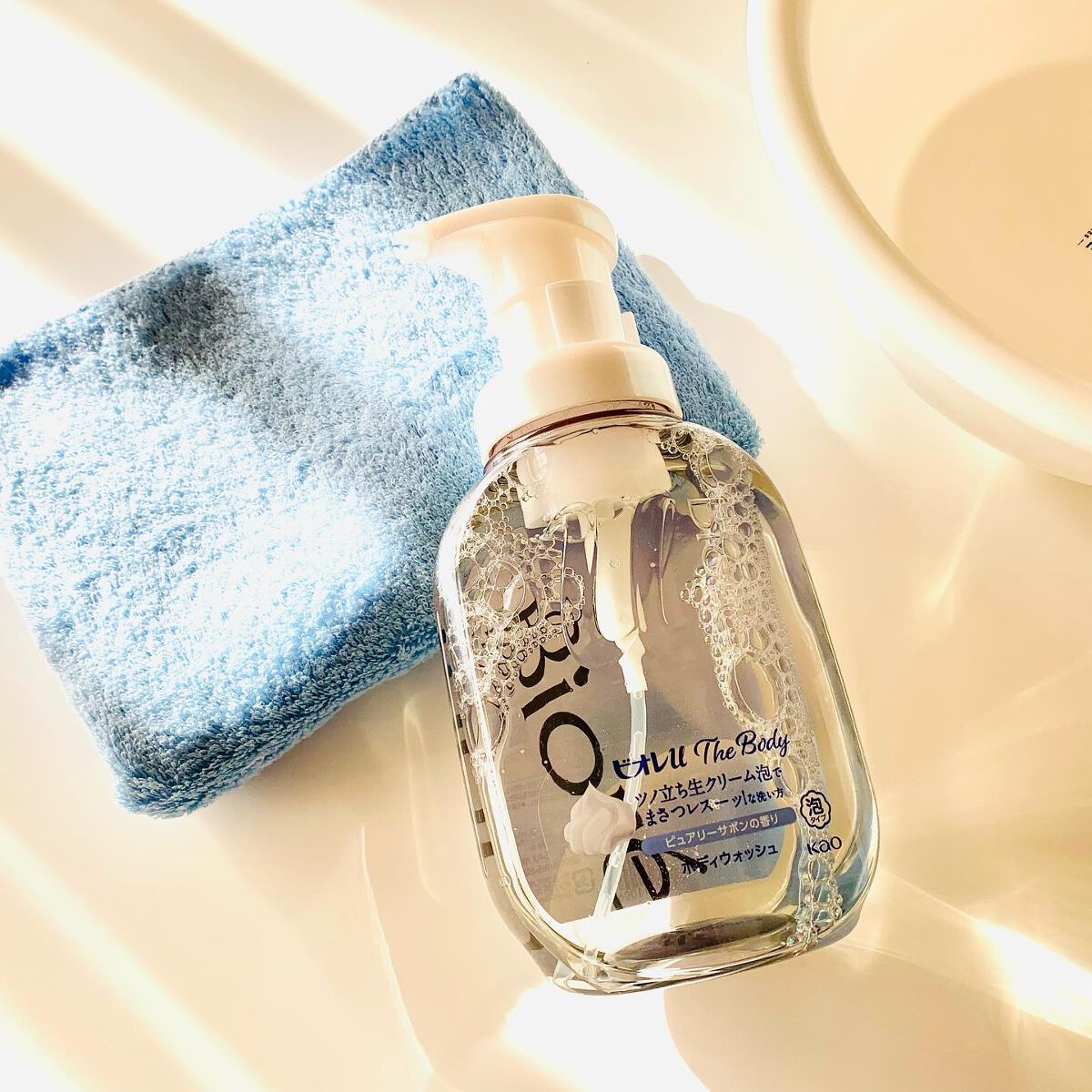 ザ ボディ 泡タイプ ピュアリーサボンの香り/ビオレu/ボディソープを使ったクチコミ(5枚目)