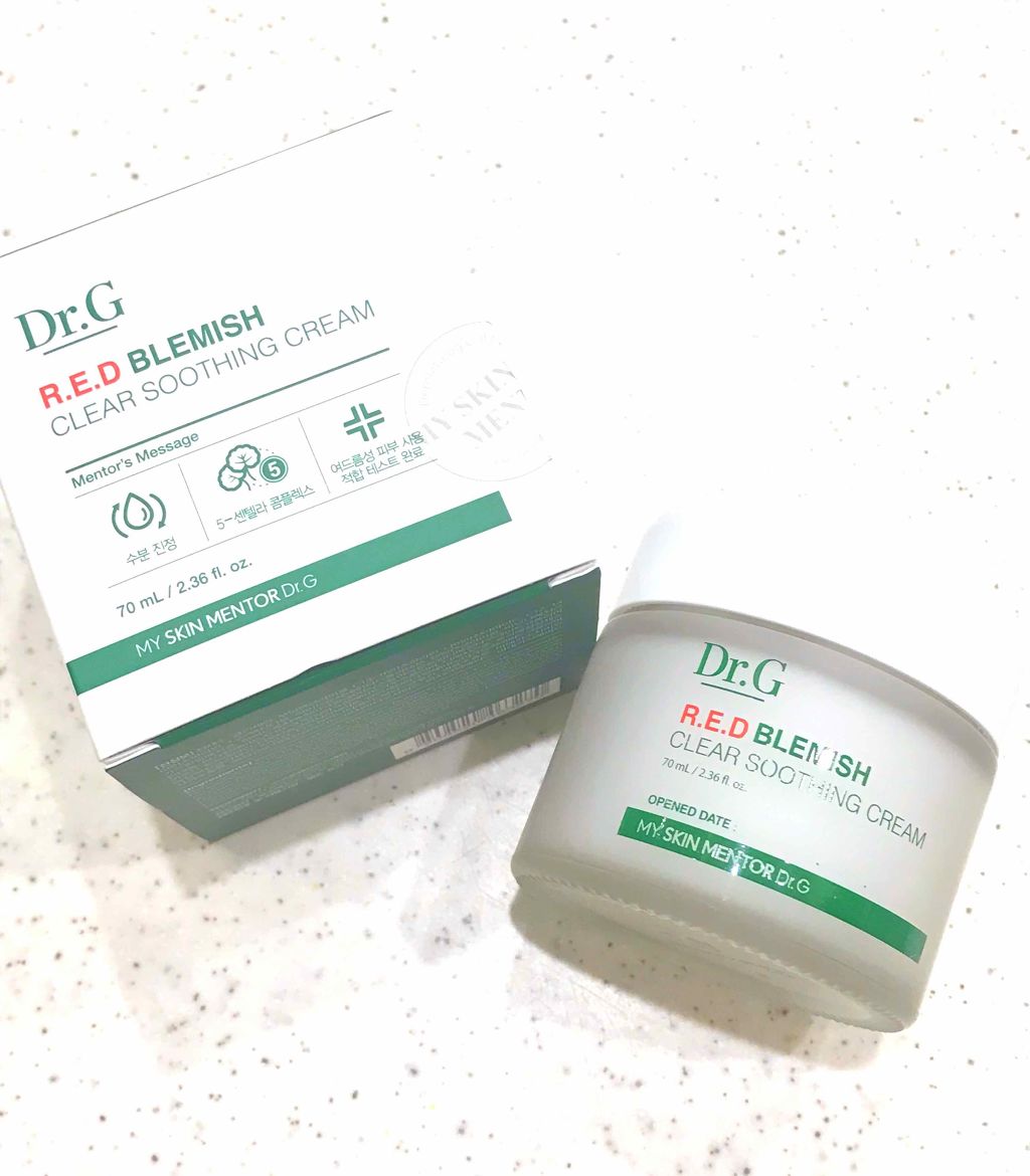 レッドB・Cスージングクリーム(チューブタイプ)/Dr.G/フェイスクリームを使ったクチコミ(1枚目)