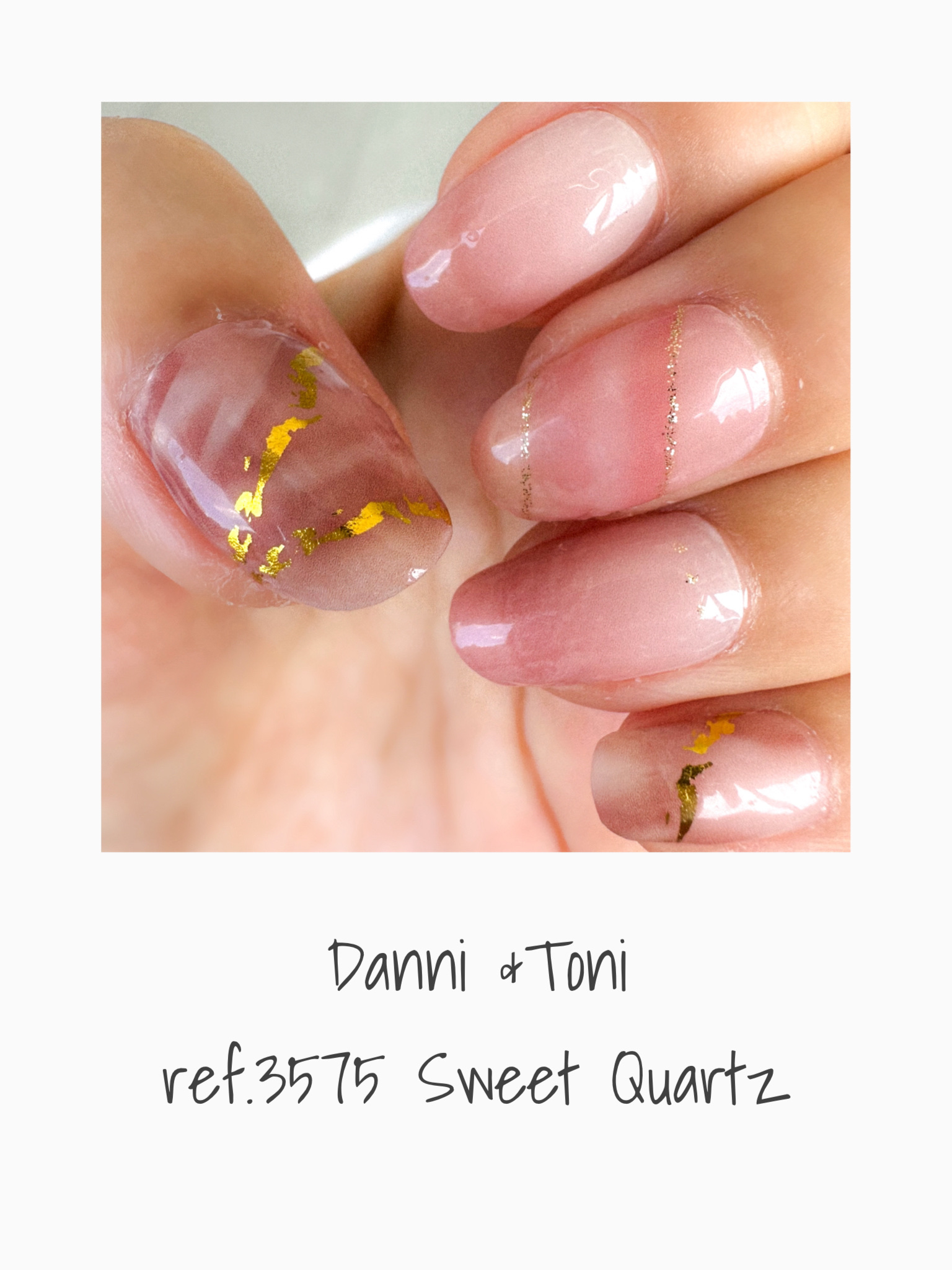 ジェルネイルシール/DANNI＆TONI/ネイルシールを使ったクチコミ（2枚目）