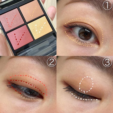 オンブル ジェ/GUERLAIN/アイシャドウパレットを使ったクチコミ(5枚目)