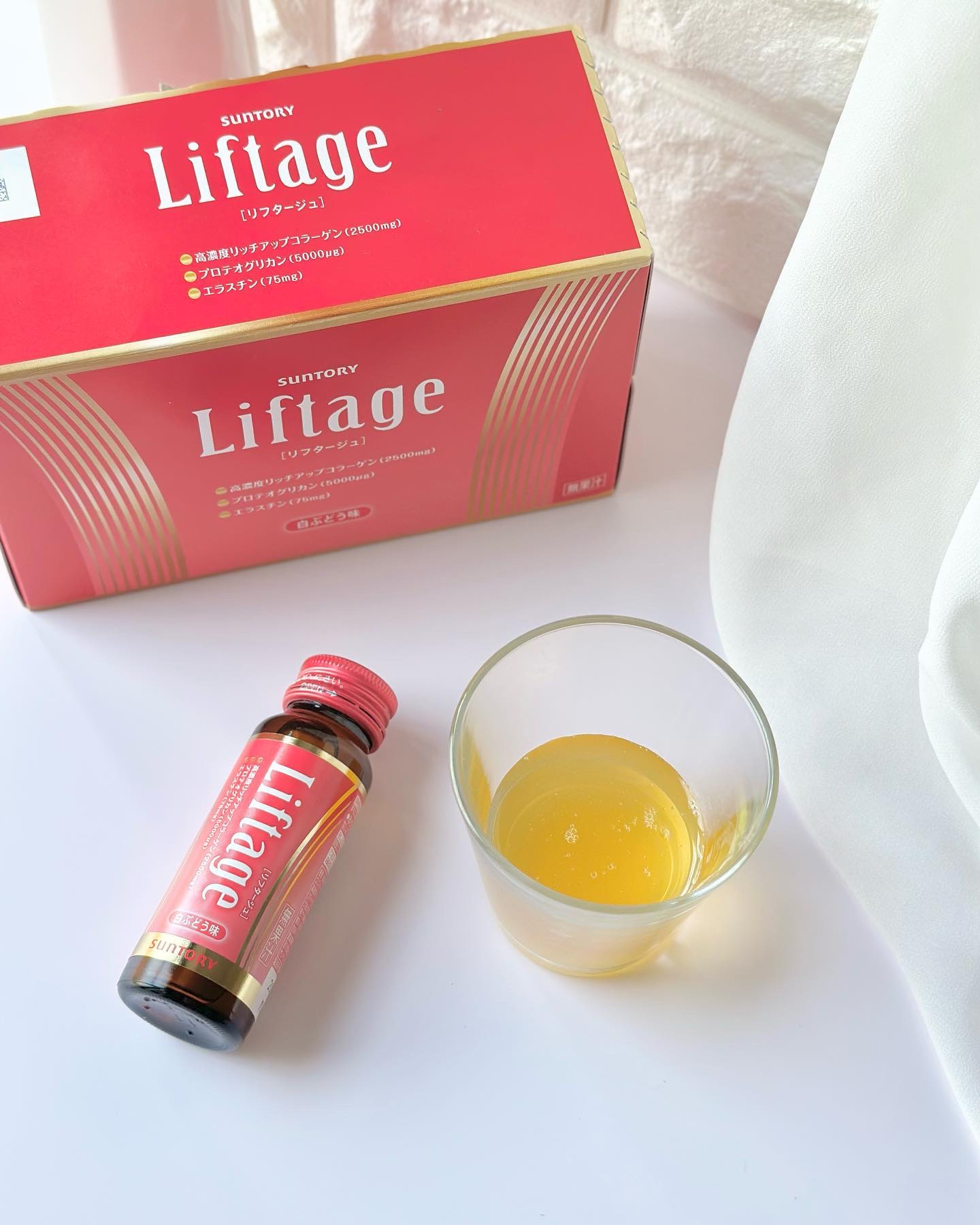 Liftage リフタージュ サントリー コラーゲン ドリンク 美肌 健康食品 - 健康用品