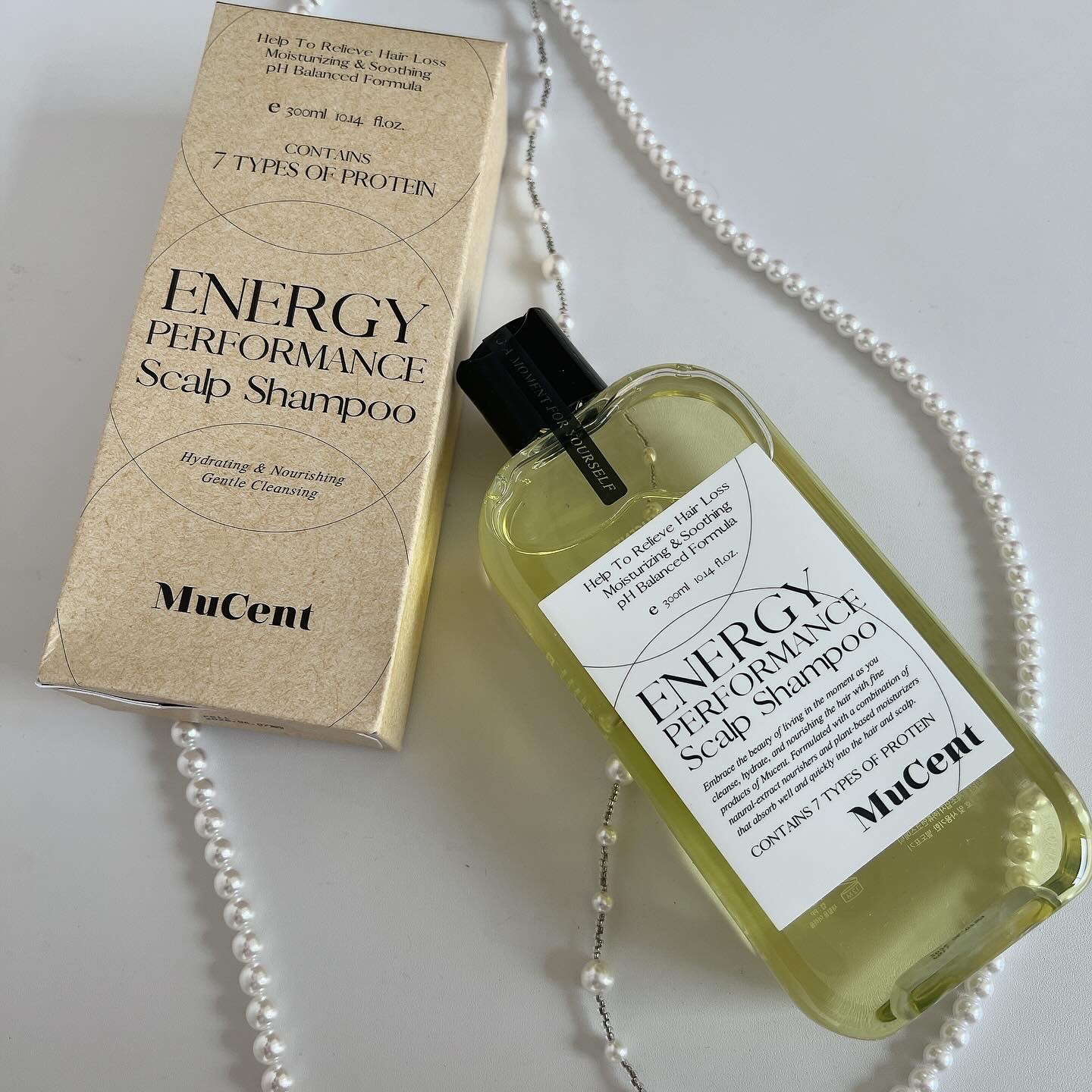 エナジーパフォーマンス スカルプシャンプー / ヘアトリートメント/MuCent/市販シャンプーを使ったクチコミ（2枚目）