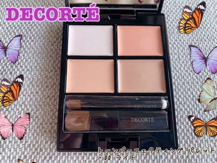トーンパーフェクティング パレット/DECORTÉ/パレットコンシーラーを使ったクチコミ(1枚目)