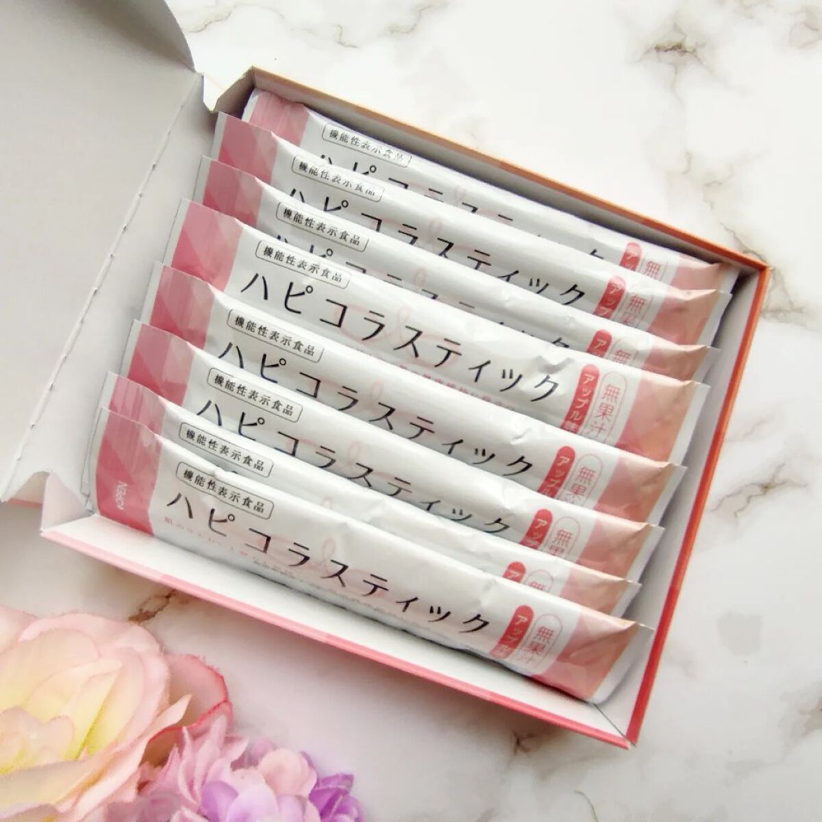 ハピコラスティック/新田ゼラチンダイレクト/美容ドリンクを使ったクチコミ（2枚目）