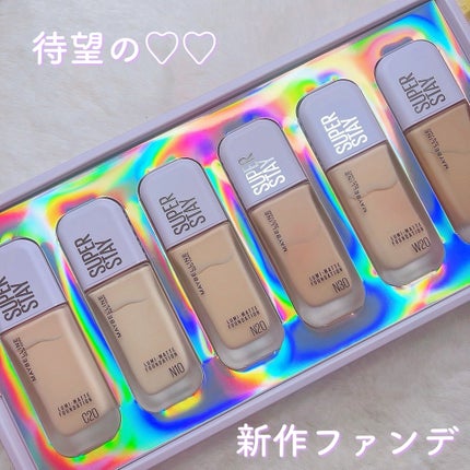 SPステイ ルミマット リキッド ファンデーション/MAYBELLINE NEW YORK/リキッドファンデーションを使ったクチコミ(1枚目)