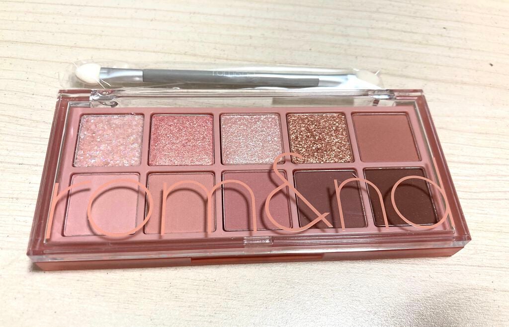 ベターザンパレット/rom&nd/アイシャドウパレットを使ったクチコミ(2枚目)