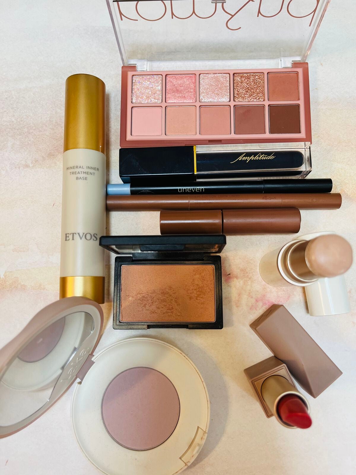 エクストラボリューム カラーマスカラ/Amplitude/マスカラを使ったクチコミ(1枚目)