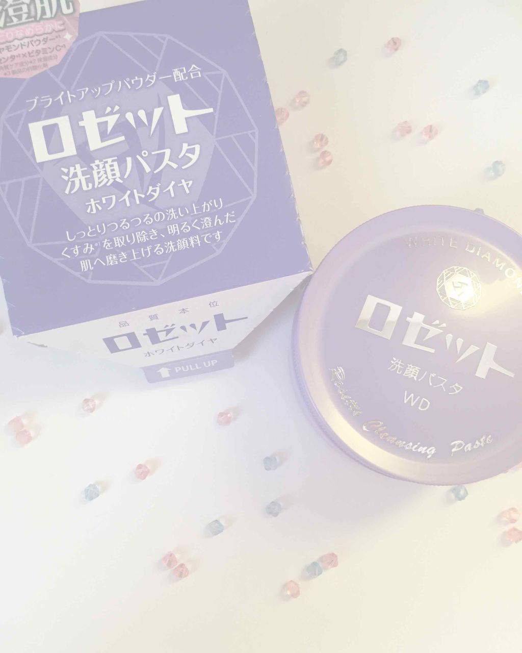 ロゼット洗顔パスタ ホワイトダイヤ/ロゼット/洗顔フォームを使ったクチコミ（1枚目）