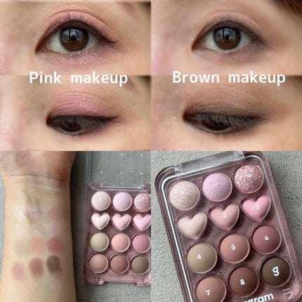 目元チュートリアルアイパレット/Colorgram/アイシャドウパレットを使ったクチコミ(4枚目)