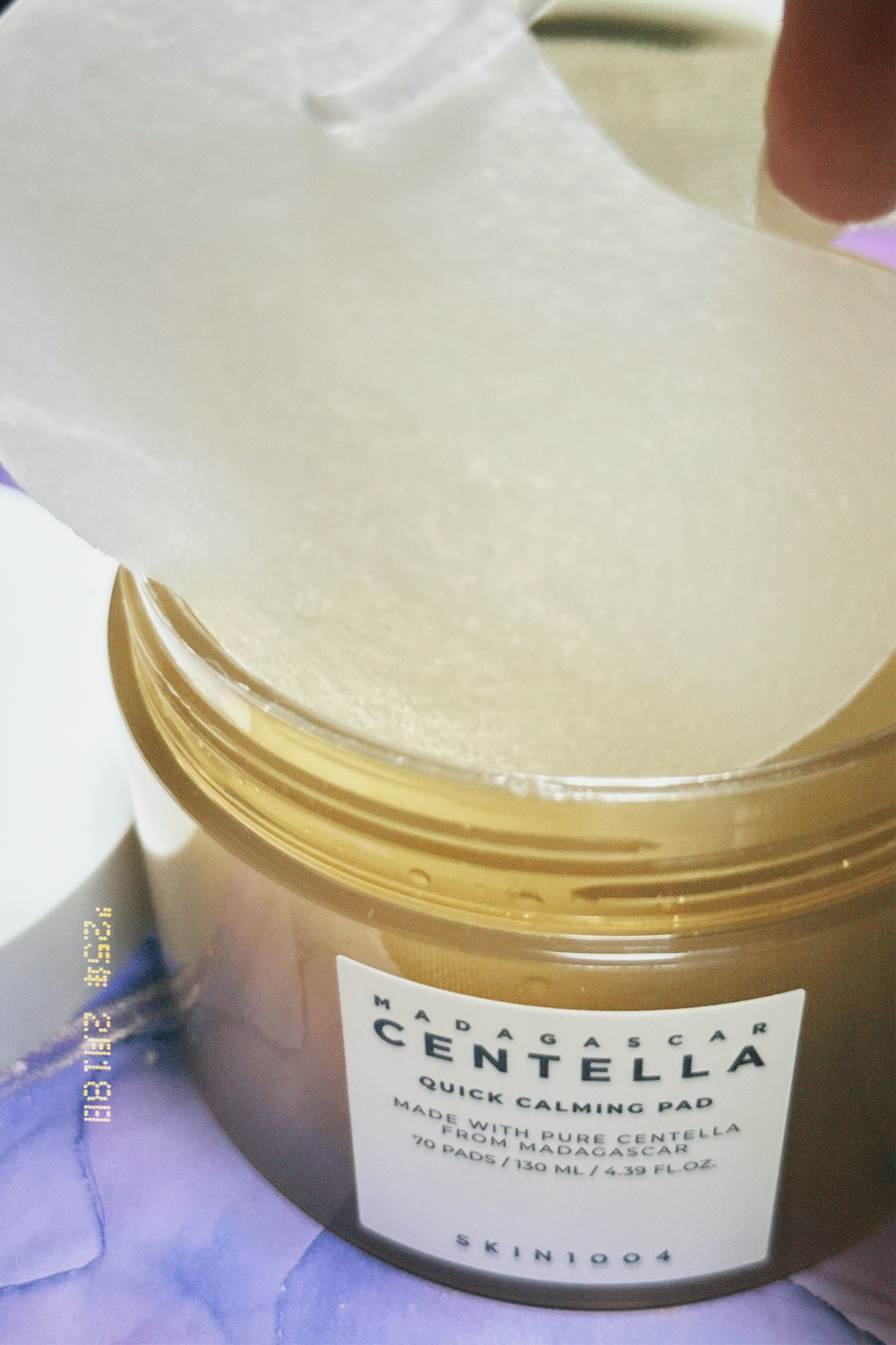 センテラ クイックカーミングパッド/SKIN1004/トナーパッドを使ったクチコミ（3枚目）