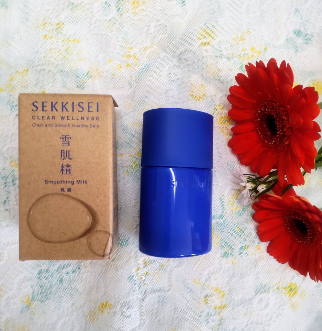 クリアウェルネス スムージング ミルク/雪肌精/乳液を使ったクチコミ（1枚目）