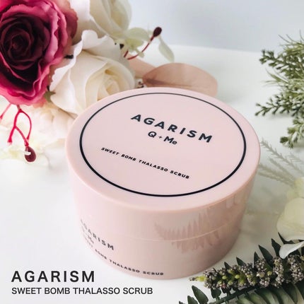 Q+Me スウィート ボム タラソ スクラブ/AGARISM/バスト・ヒップケアを使ったクチコミ(1枚目)
