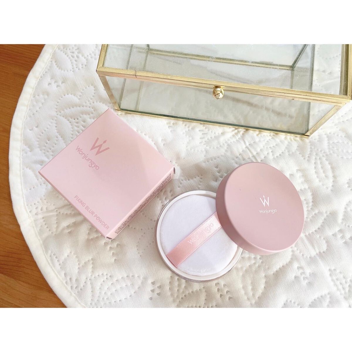 ウォンジョンヨ フィクシングブラーパウダー N/Wonjungyo/ルースパウダーを使ったクチコミ(1枚目)