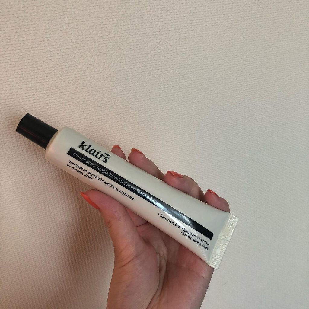 イルミネーティングサプルブレミッシュクリーム(40ml)/Klairs/化粧下地を使ったクチコミ(1枚目)