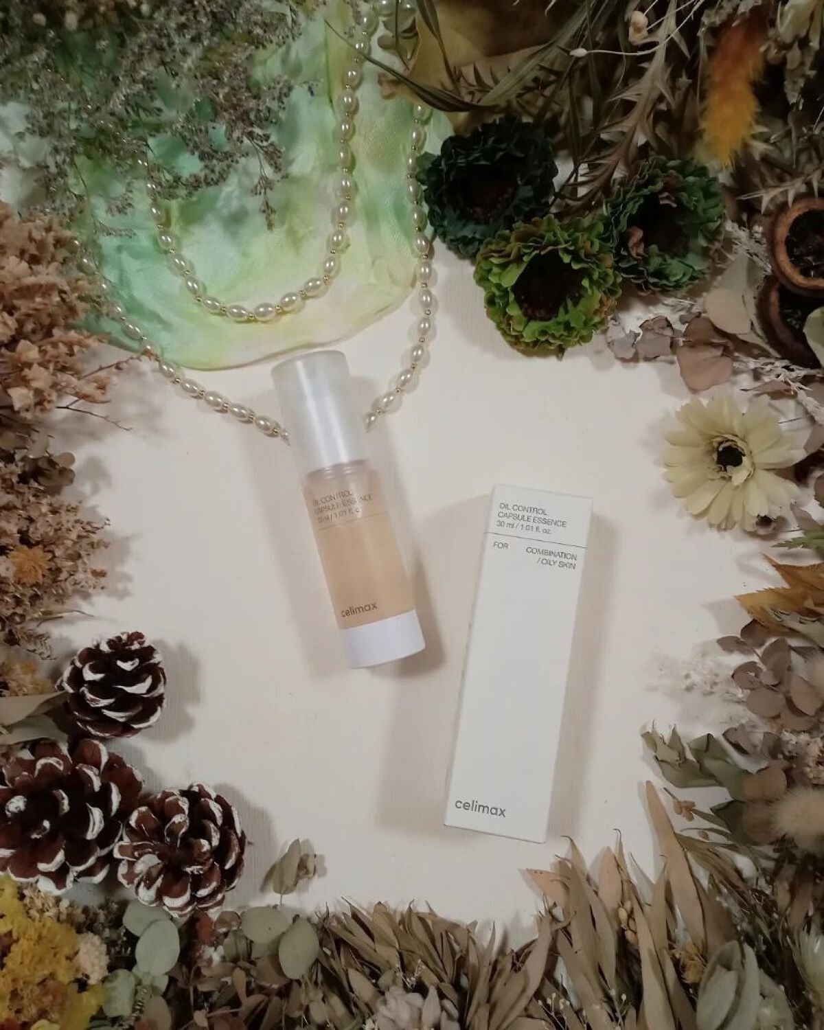 オイルコントロールカプセルエッセンス/celimax/美容液を使ったクチコミ(1枚目)