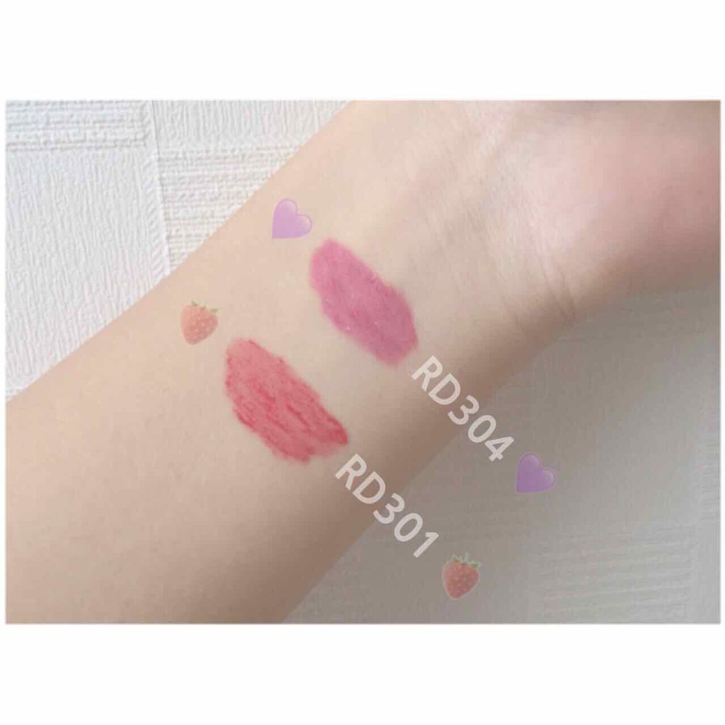 ディアダーリン ウォータージェルティント/ETUDE/リップティントを使ったクチコミ（2枚目）