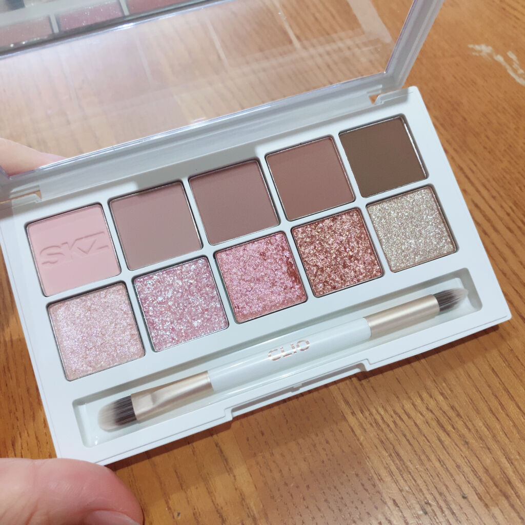 straykids限定カラープロアイパレット/CLIO/アイシャドウパレットを使ったクチコミ（2枚目）