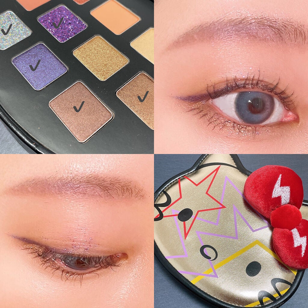 ロックザパーティ アイパレット/shu uemura/アイシャドウパレットを使ったクチコミ(8枚目)