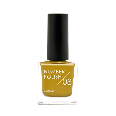 NUMBER POLISH　 08 Mustard