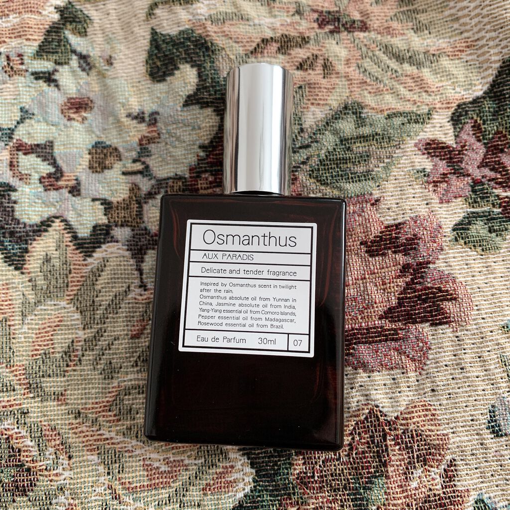 オードパルファム　#07 Osmanthus 〔オスマンサス〕/AUX PARADIS/香水(レディース)を使ったクチコミ（1枚目）