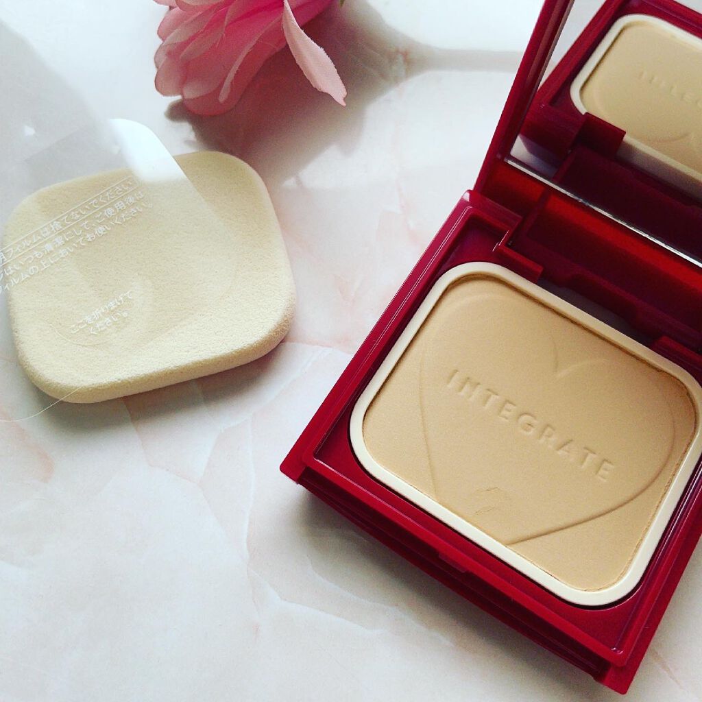 プロフィニッシュファンデーション/インテグレート/パウダーファンデーションを使ったクチコミ（1枚目）