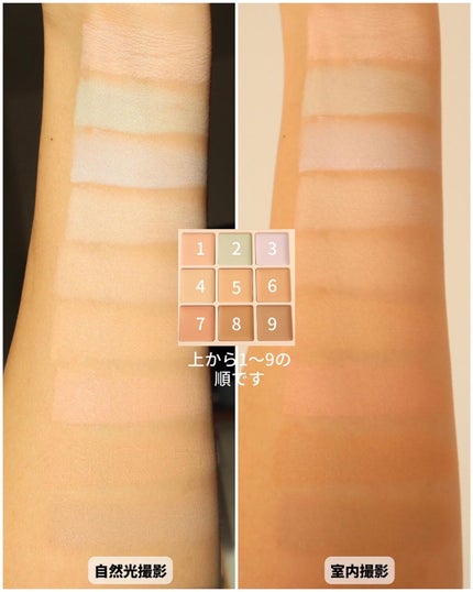 プロコンシーラーパレット/dasique/パレットコンシーラーを使ったクチコミ(5枚目)