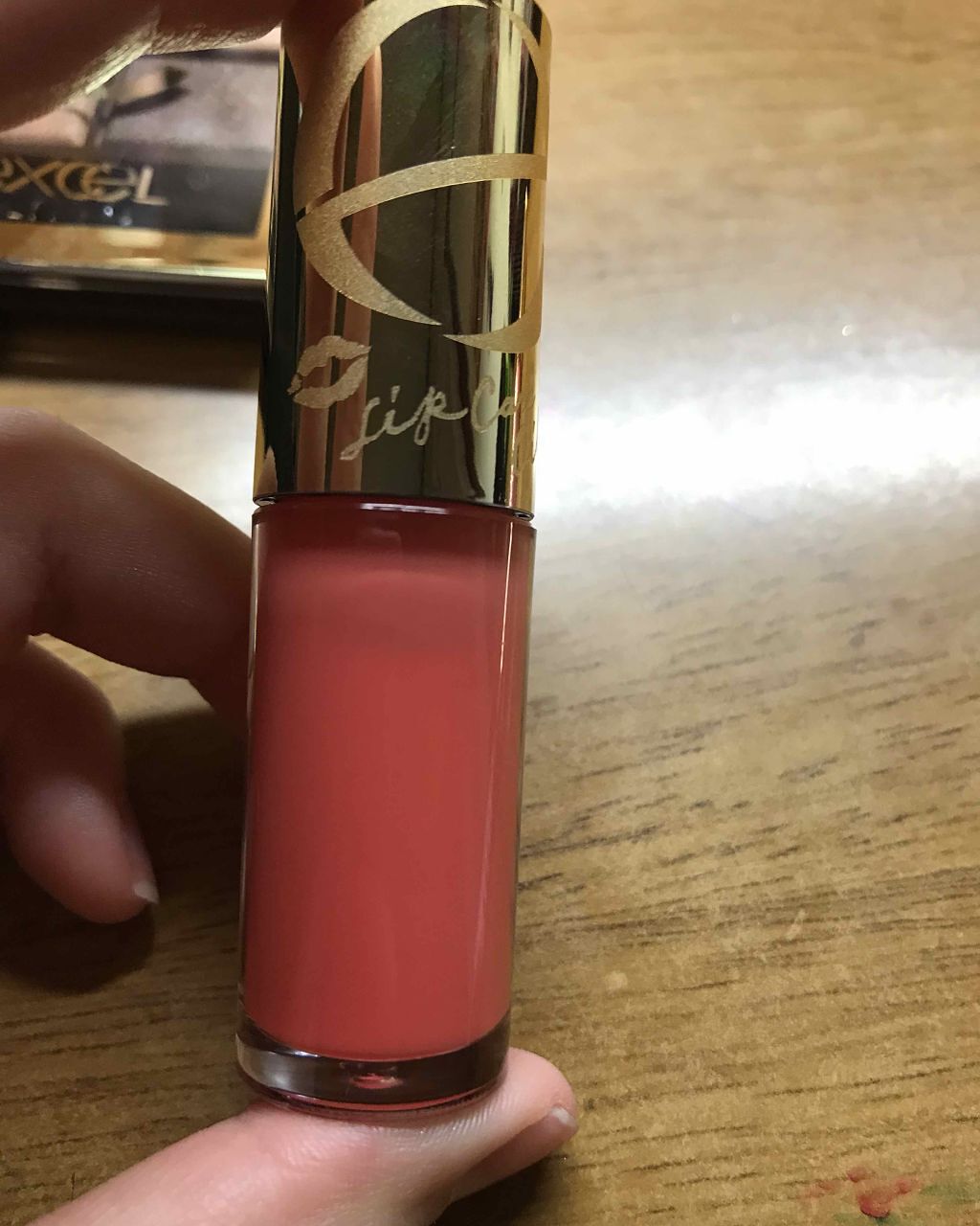 リップケアオイル/excel/リップグロスを使ったクチコミ（2枚目）