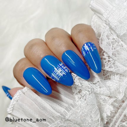 BRG ジェルネイル 33 ブルー/DAISO/ジェルネイルの画像