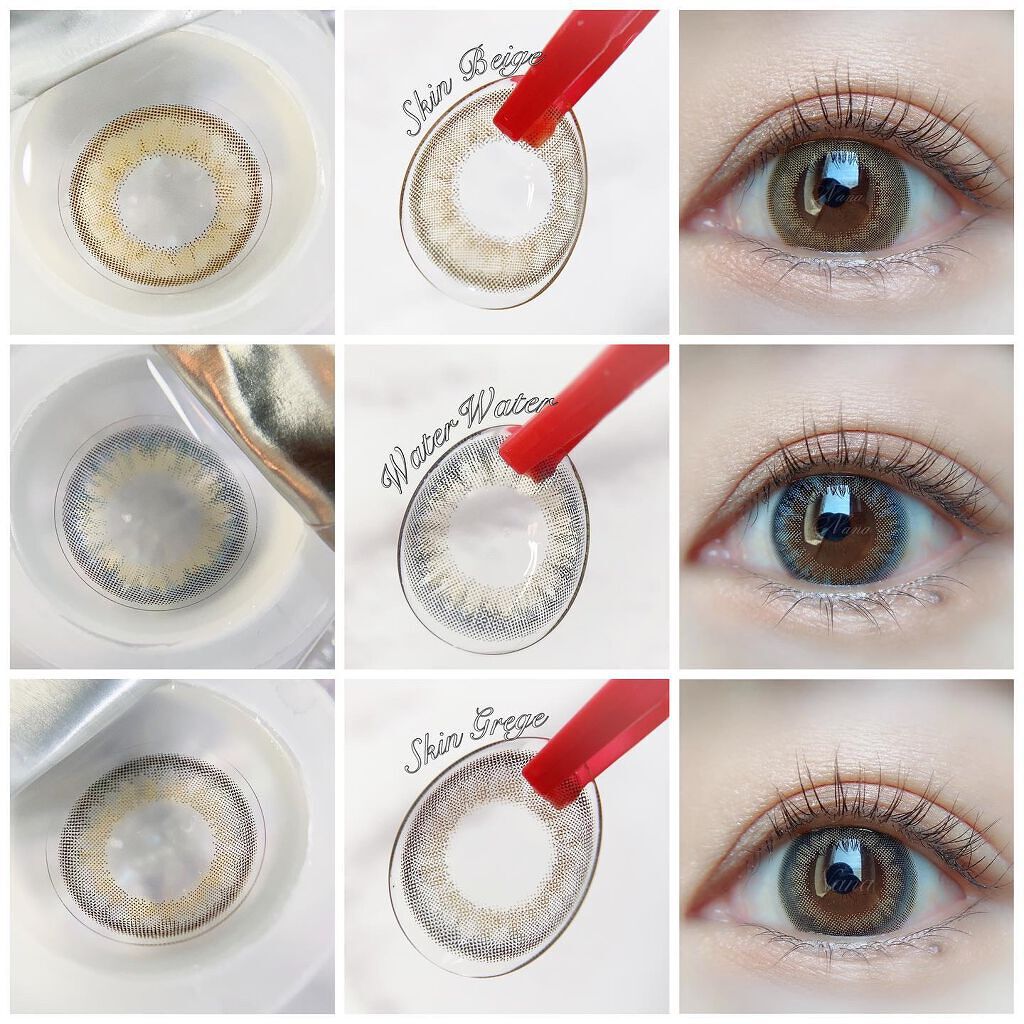 LIL MOON 1day ウォーターウォーター/LILMOON/ワンデー（１DAY）カラコンを使ったクチコミ（3枚目）