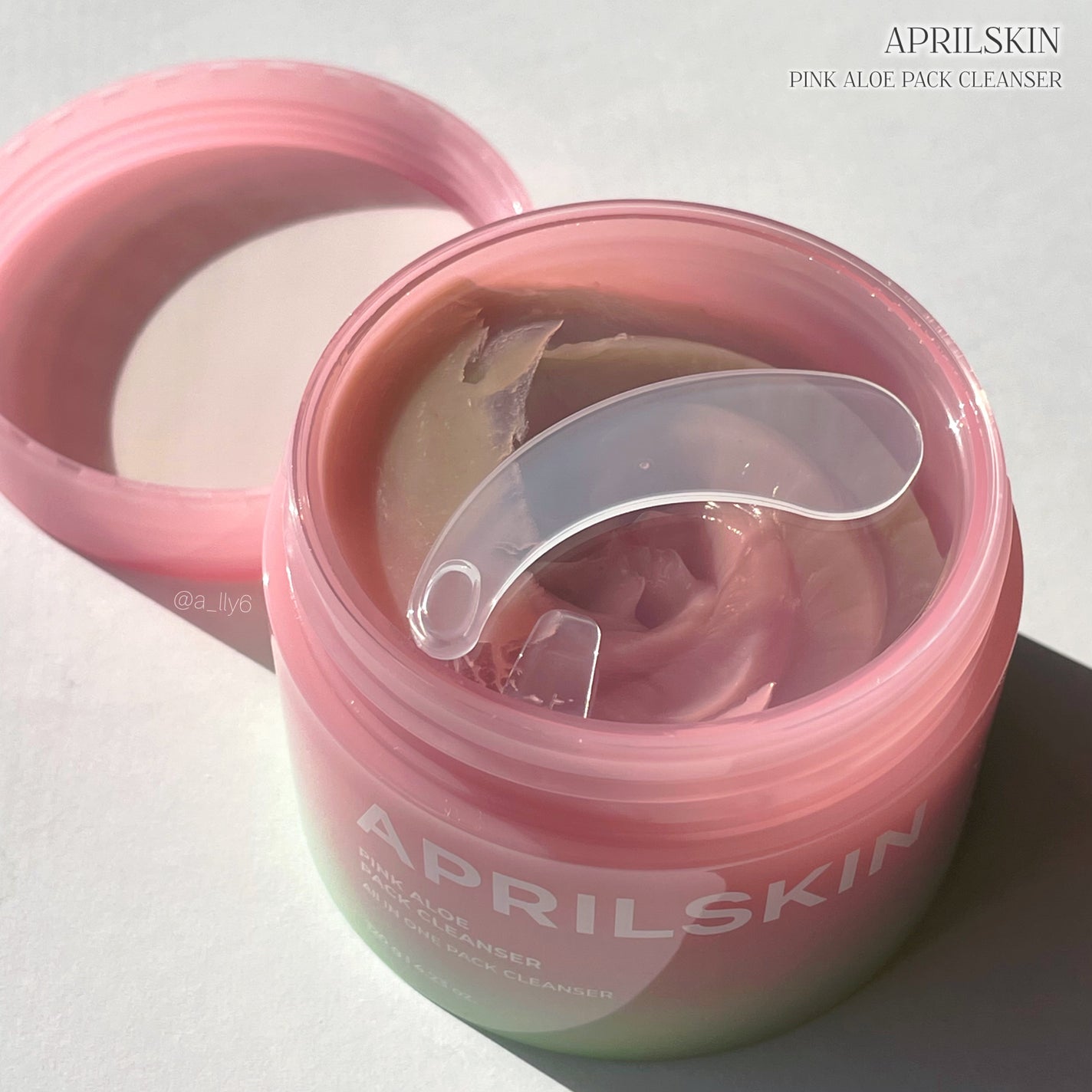 ピンクアロエメレンゲクレンザー/APRILSKIN/その他洗顔料を使ったクチコミ(2枚目)